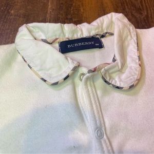 Burberry Onesie - 9 months